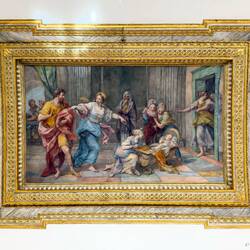 "Finding of Moses" fresco by Rominelli ... Palazzo Barberini — Roma, Italy.