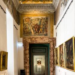 Ornate hallway ... Palazzo Barberini — Roma, Italy.