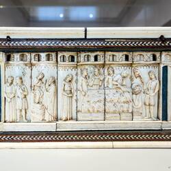 Ivory chest ... National Gallery of Antique Art — Roma, Italy.