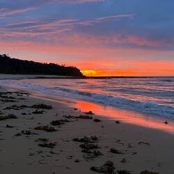 Bateau Beach sunrise
