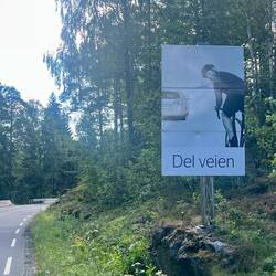 Die Straßen mit gestrichelten Linien rechts und links ohne Mittelstreifen sind die besten!