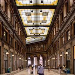 Galleria Alberto Sordi, named for the actor by the same name, was originally Galleria Colonna — Roma