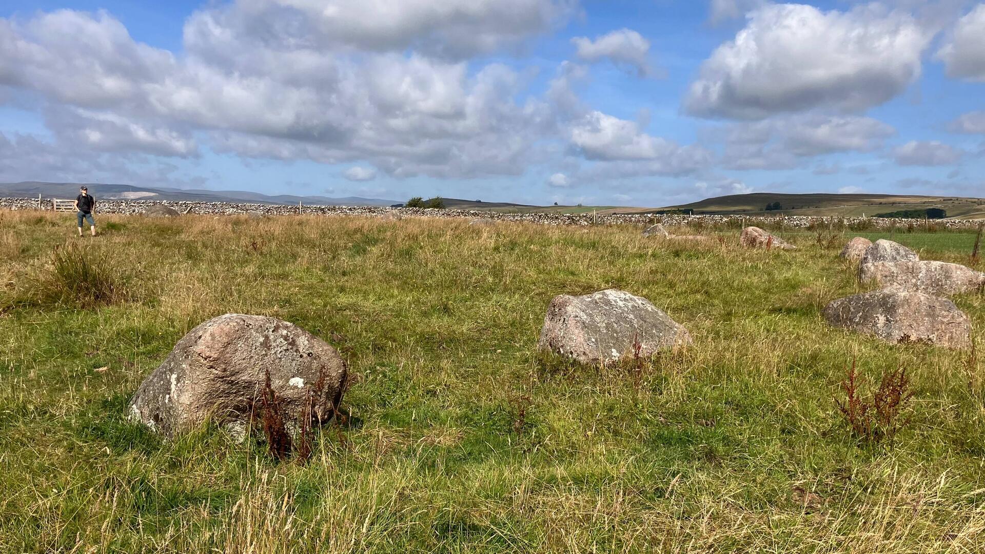 Prähistorische Steinkreise Gamelands Stone Circle