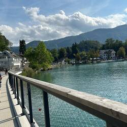 Walking back to Bled Mlino.