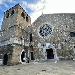 La Cattedrale di San Giusto.