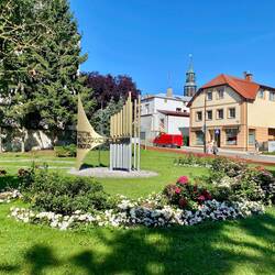 … der Dom ist berühmt für seine Orgelkonzerte …