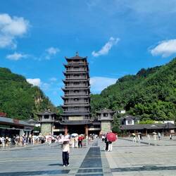 Osteingang zum Zhangjianjie Nationalpark