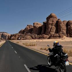 ...and riding out again!