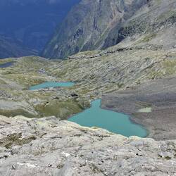 Unten kann man schon die Hütte sehen 😁