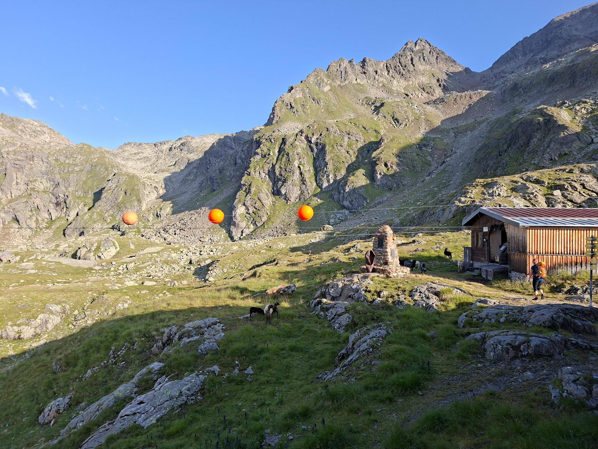 Morgens auf der Wangenitzseehütte