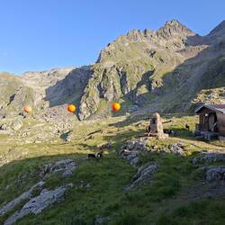 Morgens auf der Wangenitzseehütte
