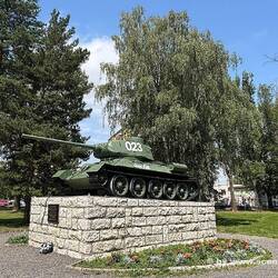 T-34 als Monument