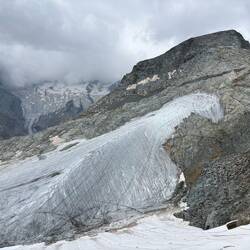 Le petit bout de glacier qui reste 😢