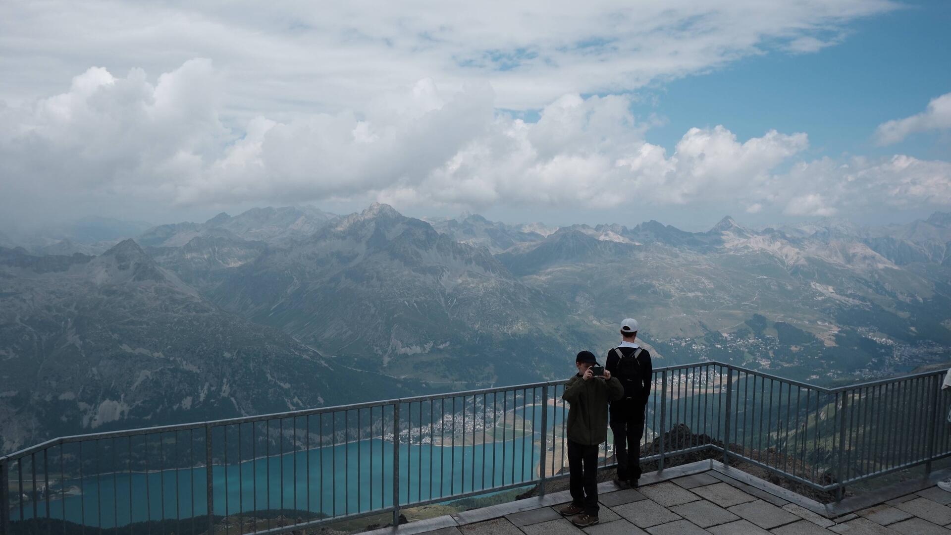 Vue sur les lacs