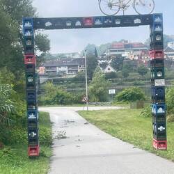Good use of beer crates