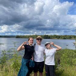 At the lake