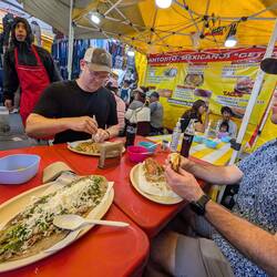 Lunch in the market