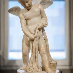 "Genius Fishing" (Pietro Tenerani) — Palazzo Corsini, Roma.