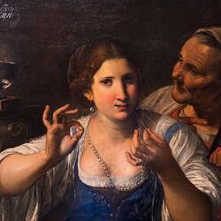 "Vanitas" (Angelo Caroselli) — Palazzo Corsini, Roma.