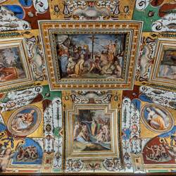 "Story of Moses" ... ceiling detail from the Room of the Alcove — Palazzo Corsini, Roma.