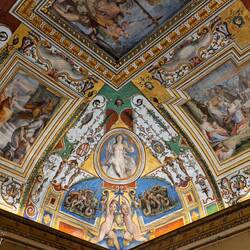 Ceiling detail from the Room of the Alcove — Palazzo Corsini, Roma.