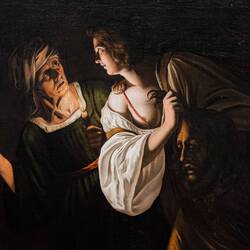 "Judith with the Head of Holofernes" (Gerard Seghers) — Palazzo Corsini, Roma.