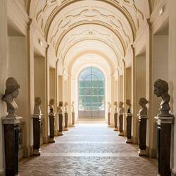 Gallery on piano nobile (main floor) — Palazzo Corsini, Roma.