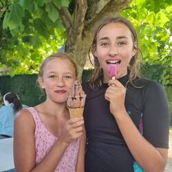 Sehr großes und sehr kleines Eis...