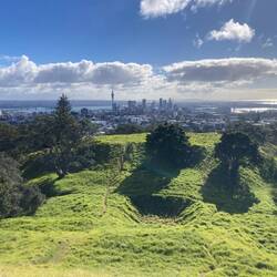Vue d'Auckland depuis le Mont Eden