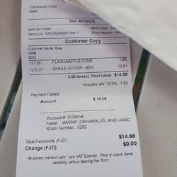 Oops.....I bought ONE icecream!
