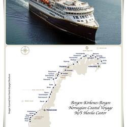 Our ship ... our itinerary.