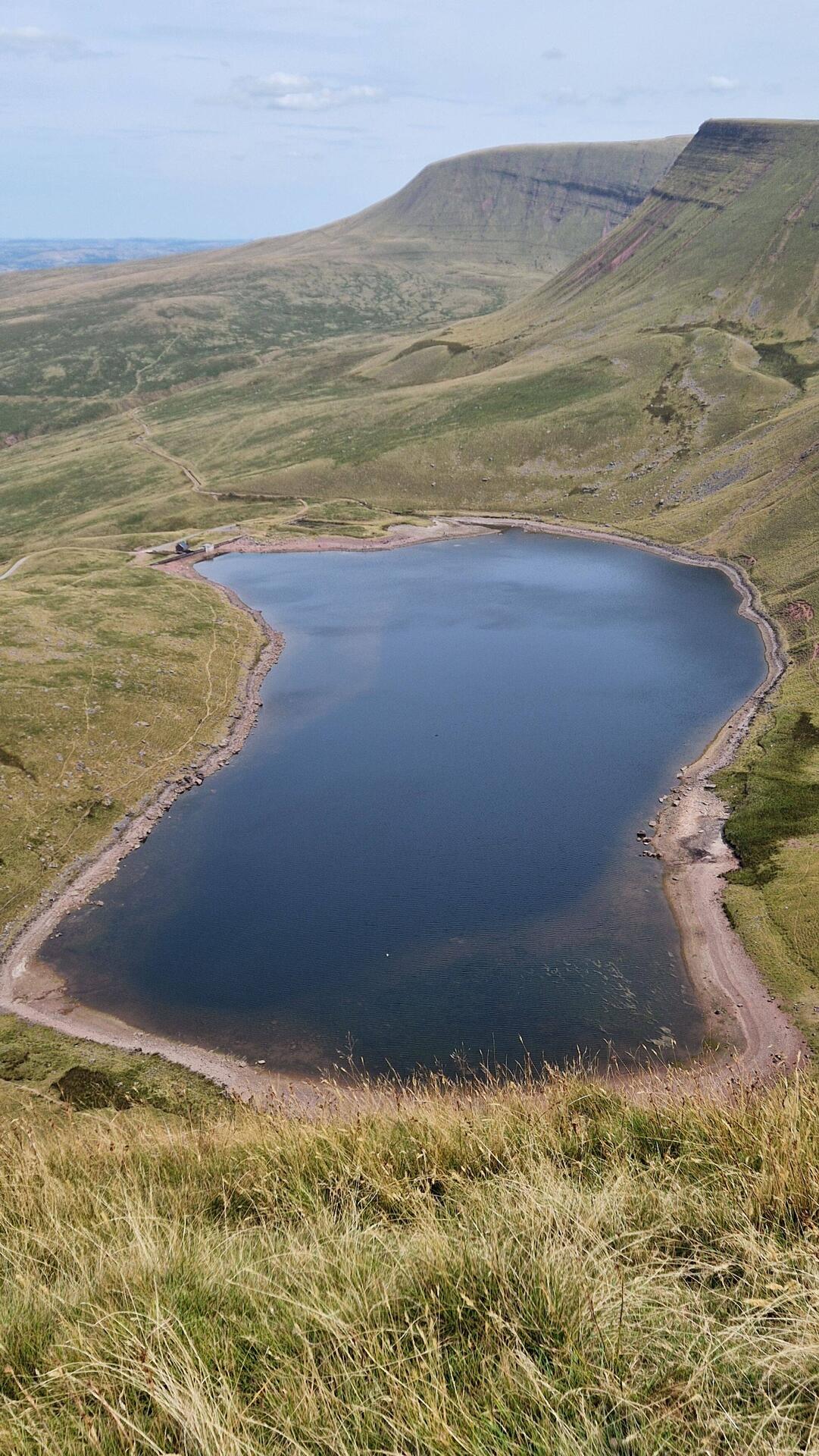 Llyn y Fan fach lake