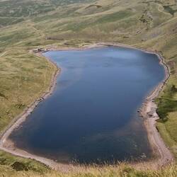 Llyn y Fan fach lake