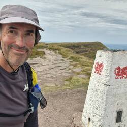 Fan Brycheiniog 892m trig point