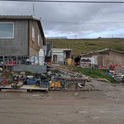 ... more messy yards.