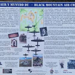 Details of WWII aircraft crashes on mountains above Glyntawe