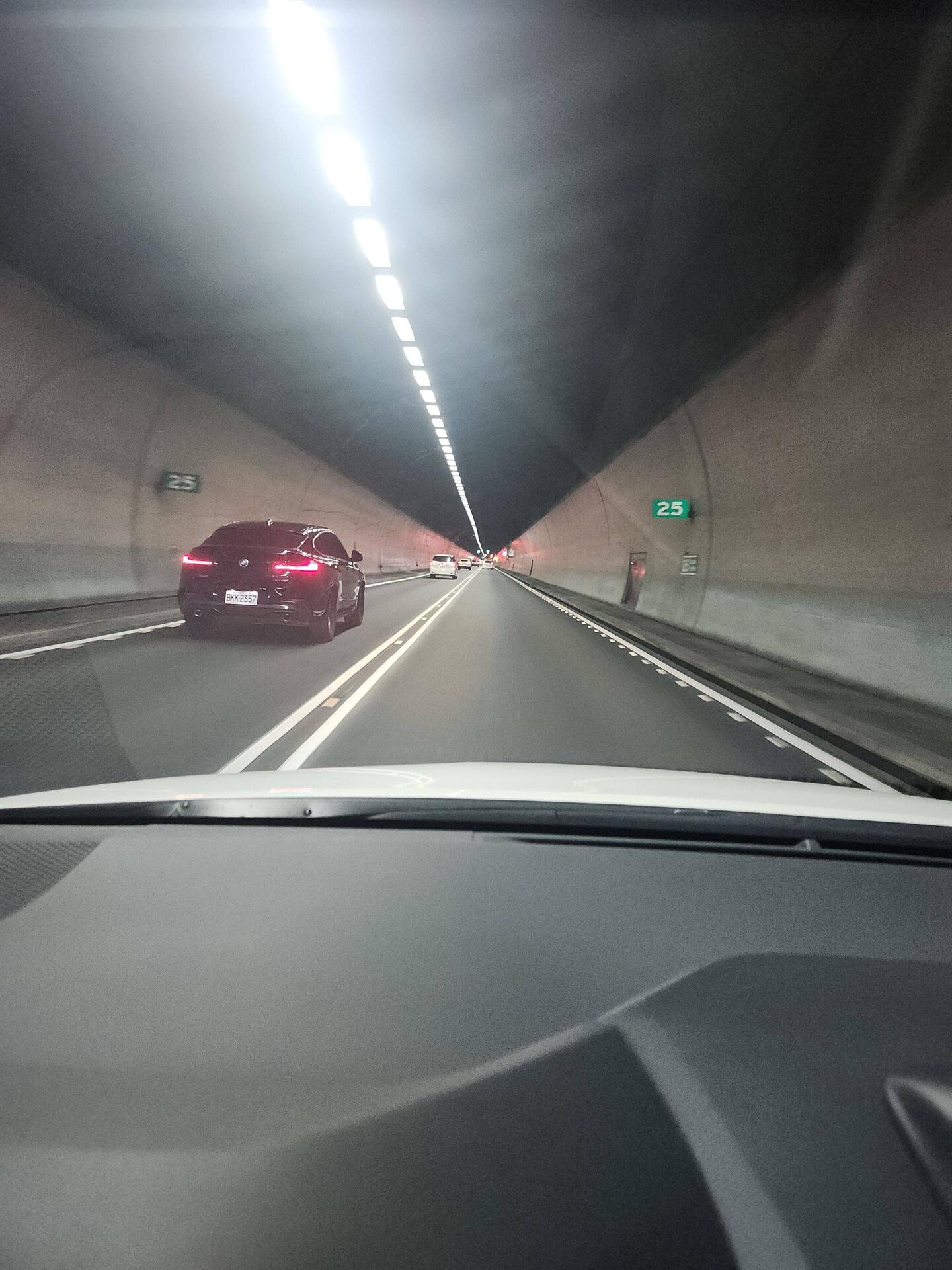 One of several never ending tunnels in taiwan