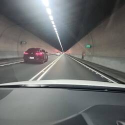 One of several never ending tunnels in taiwan