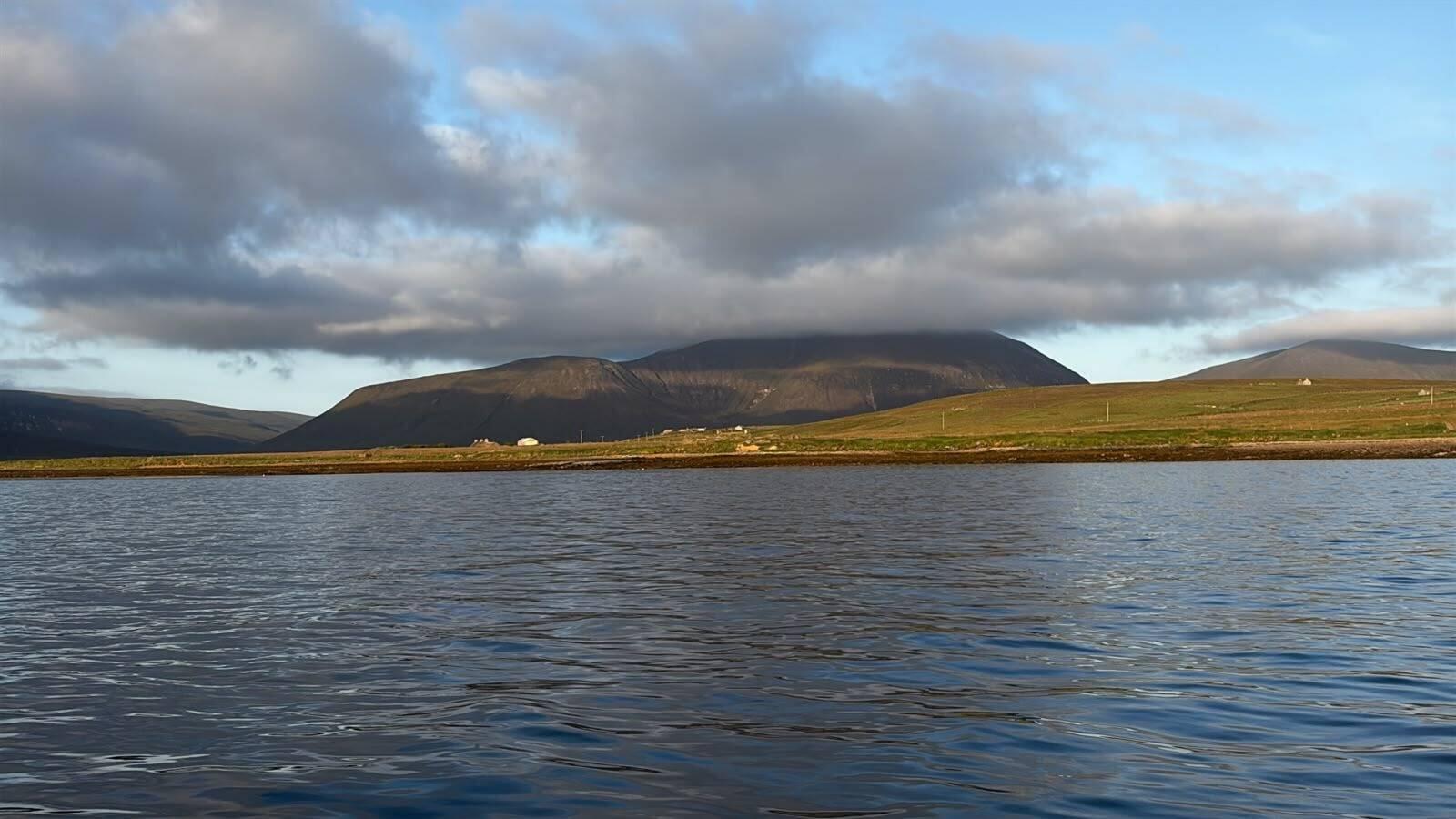 High Point on Hoy in the Morning Sun