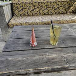 Eis und Limo muss sein. Bei der Hitze.