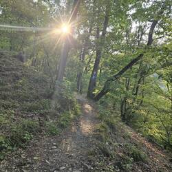 Da kam ich mir vor, wie auf der Schwäbische Alb am Albtrauf.