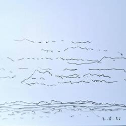 Wolkenskizze