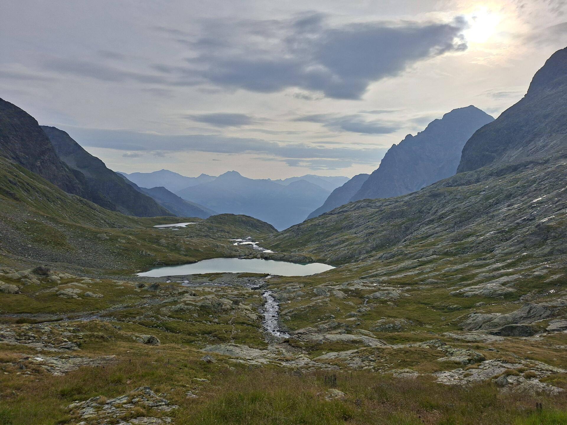 Abstieg von der Nossberger Hütte durchs Gradental