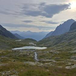 Abstieg von der Nossberger Hütte durchs Gradental