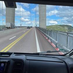 A very high bridge