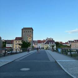 Altstadtbrücke = Grenzübergang