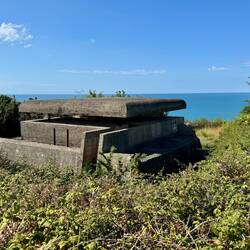 Die Bunker sind sehr funktionelle Bauwerke. Errichtet in den Jahren 1940 - 1942