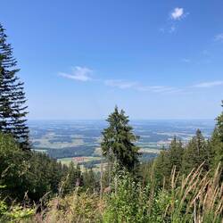 Auf dem Weg auf den Teisenberg
