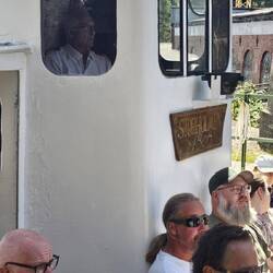 Der Kapitän ist entspannt