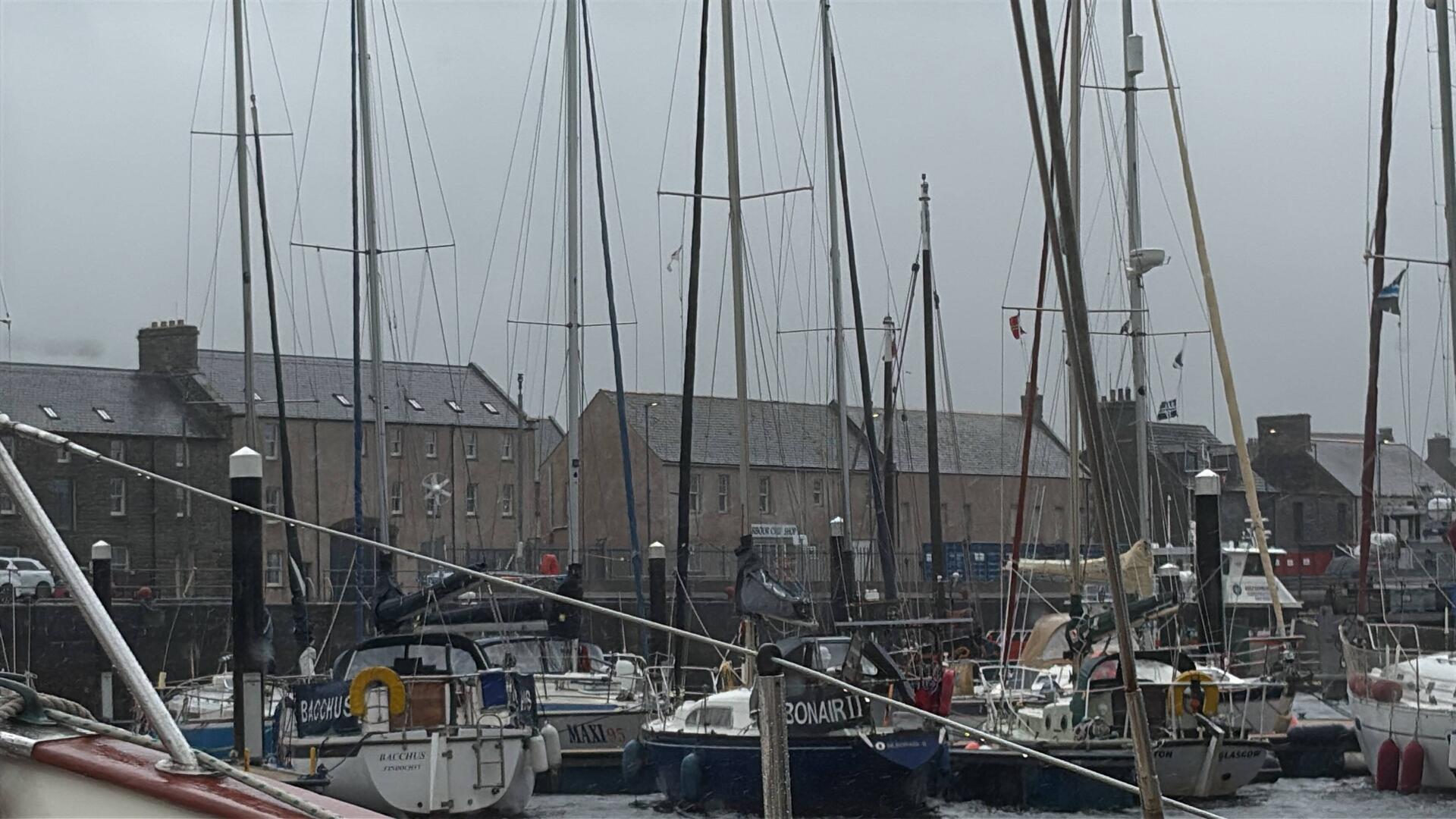 A murky day in Wick
